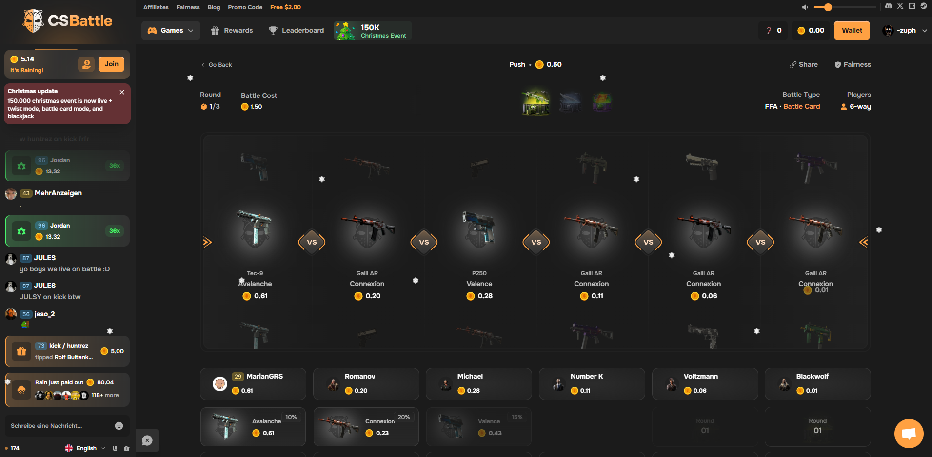 CSBattle Battle Screenshot