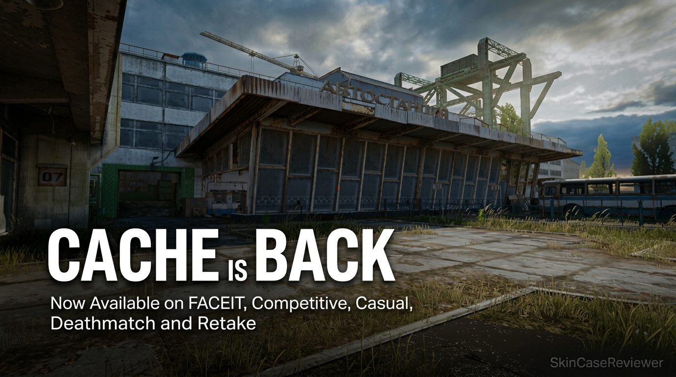 Cache returns to CS2 — April 2026