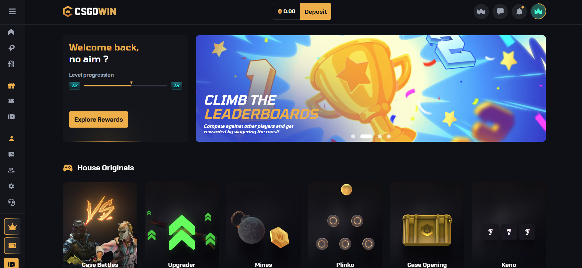 CSGOWIN Homepage