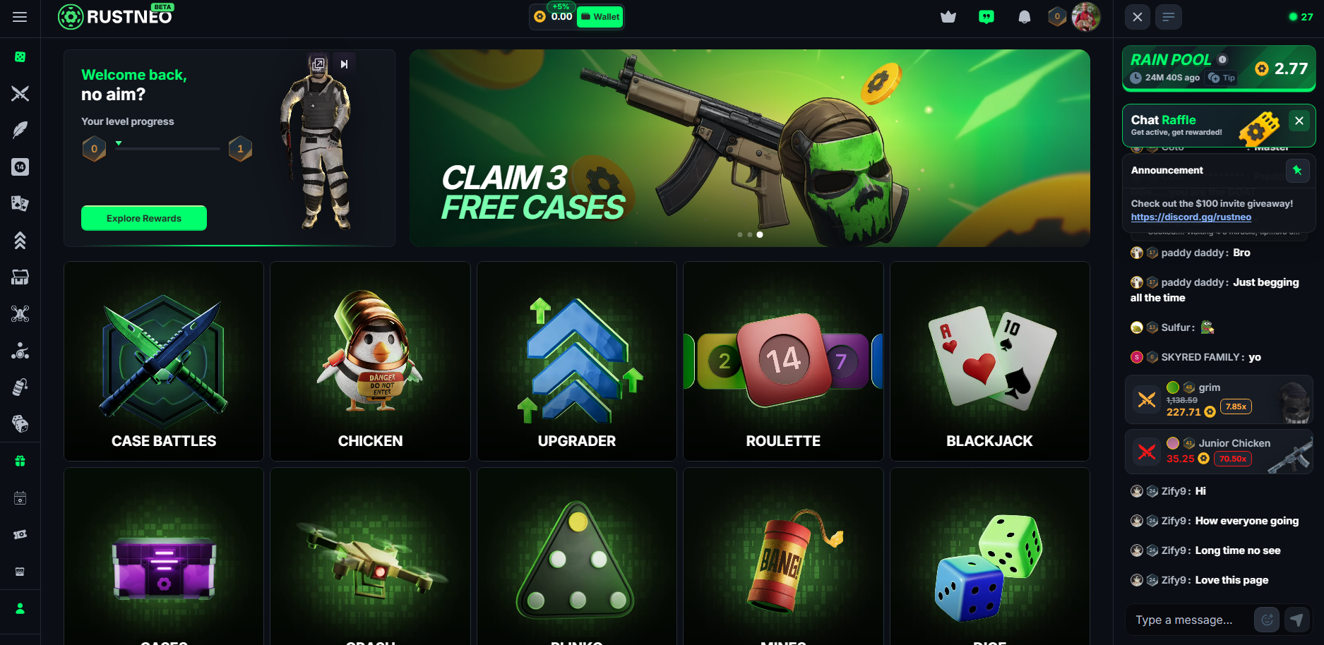 RustNeo Homepage
